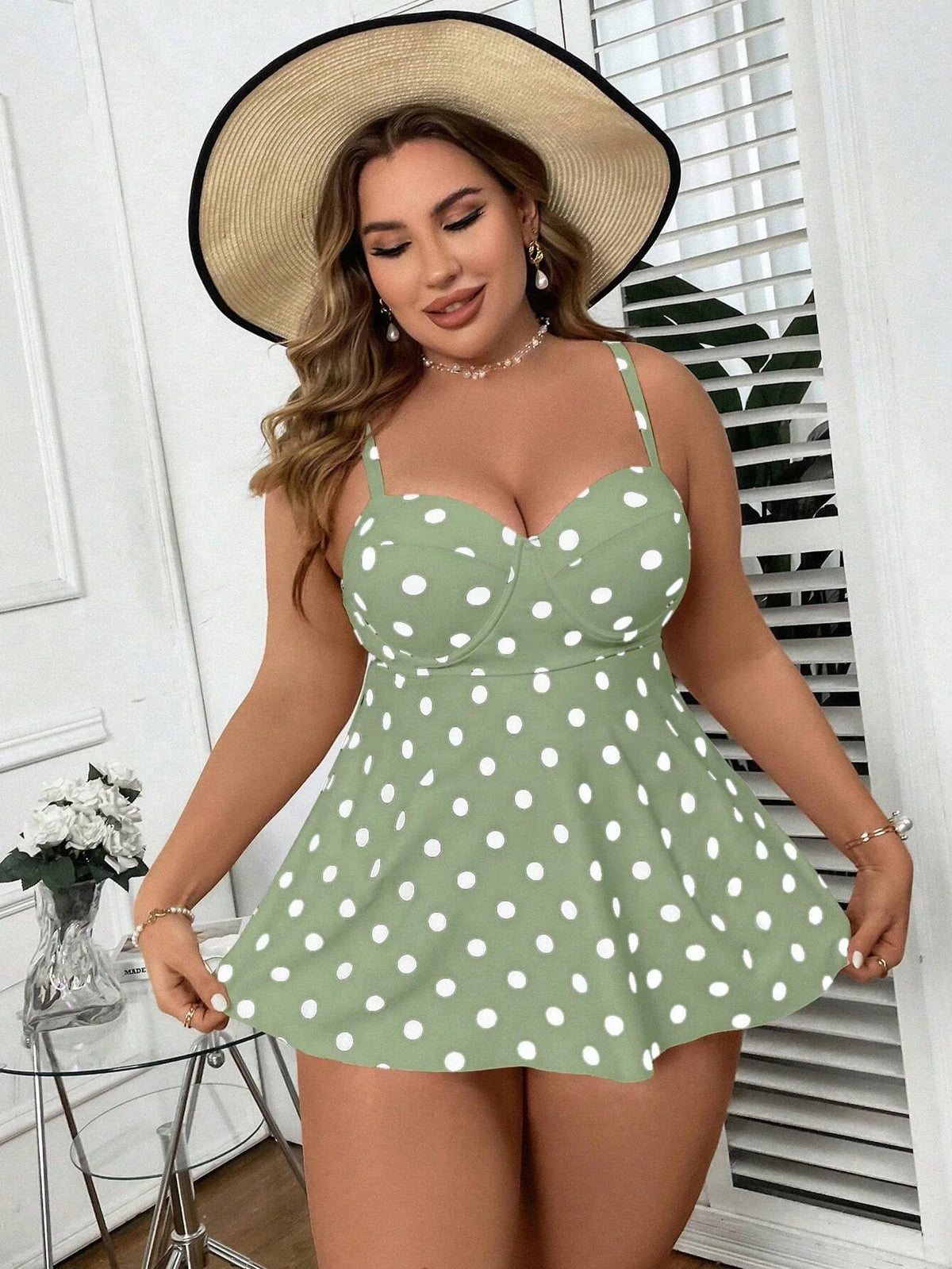 Tankini Liso con Tirantes Brasileño | 4 Colores