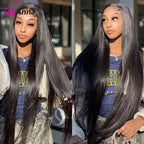 Peluca de encaje HD 100% Real, peluca Frontal de encaje de cabello humano 13x6, pelucas de cabello humano liso de 30 pulgadas, peluca de cabello humano Frontal de encaje brasileño 13X4