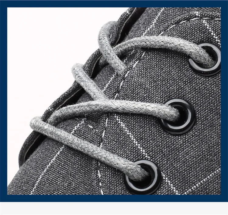Zapatos Hombre Lona Formales Casuales Punta Puntiaguda Geométricos | Verano