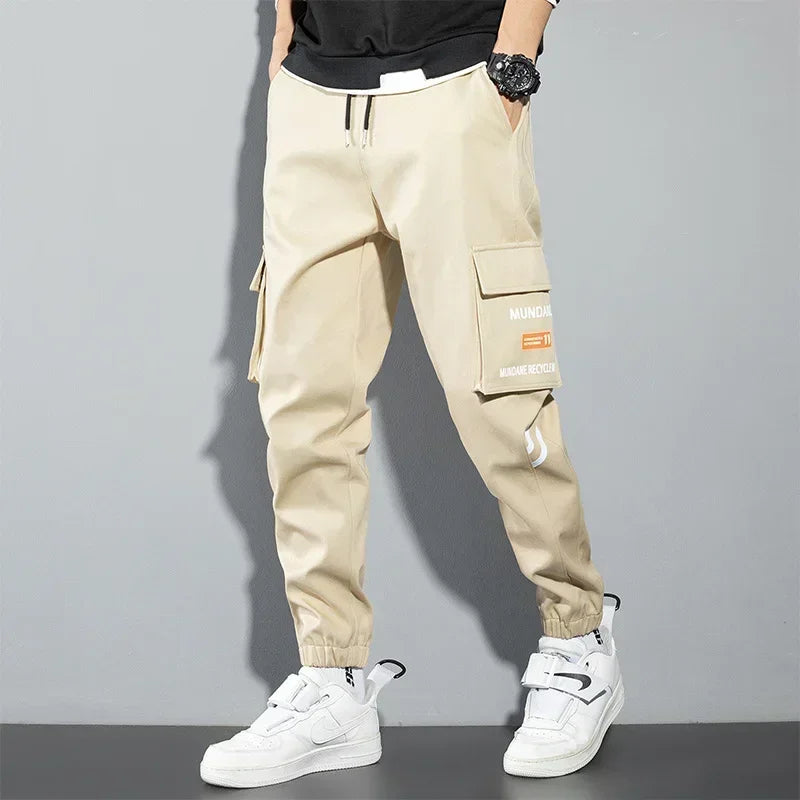 Pantalones Cargo Estilo Coreano | Algodón y Diseño Harem Jogger | Ticotrendy