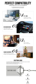 Memoria USB 3.0 Metal | Resistente Agua y Golpes | Ticotrendy Costa Rica