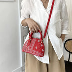 Bolso De Hombro Floral Para Mujer Elegante Bandolera Pequeña Versátil