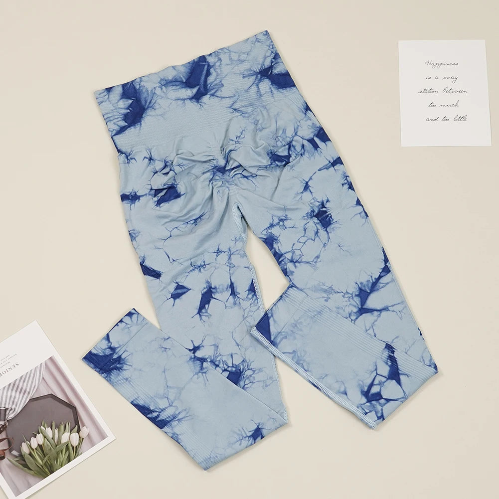 Pantalones Yoga Sin Costuras para Mujer | Cintura Alta Elástica | Secado Rápido Ajustado | Tico Trendy