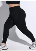 Pantalones Deportivos para Mujer | Mallas Yoga Sin Costuras | Contraste de Color y Hiplift | Tico Trendy