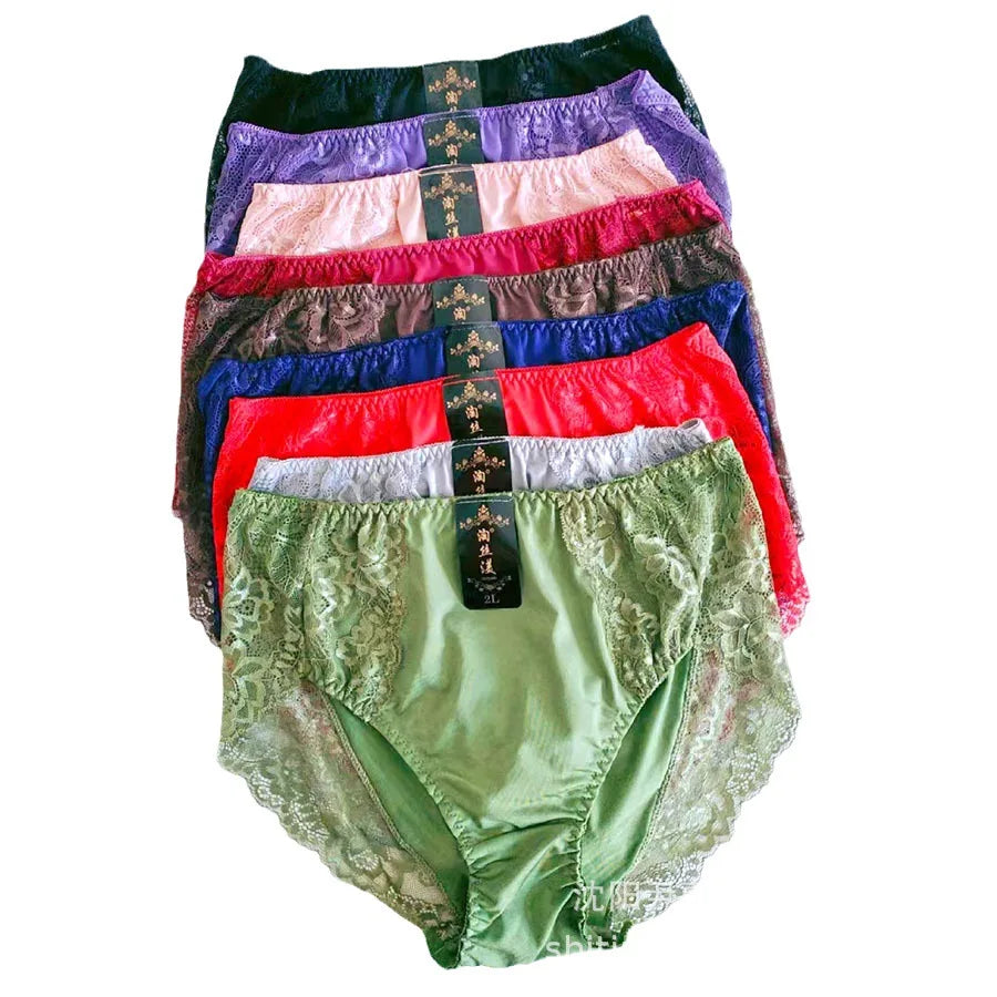 Set de Bragas de Encaje | 3 Piezas | Talla Grande 7XL