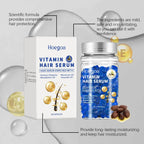 Cápsula mágica de vitamina para el cabello, aceite de queratina, restauración rápida del cabello, suave, brillante, hidratante profundo, productos para el cuidado del cabello del cuero cabelludo seco y rizado
