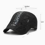 Gorra de Béisbol Transpirable con Visera para Deportes y Viajes