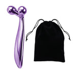 Masajeador Facial Rodillo 3D Manual | Forma Y Antiarrugas Lifting | Rotación 360 Relax