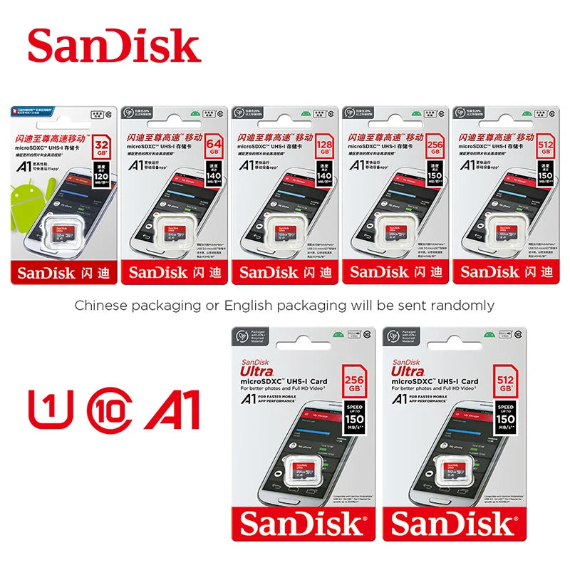 Tarjeta Micro SD Sandisk Ultra | Alta Velocidad Clase 10 | Ticotrendy Costa Rica