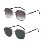 Gafas de Sol CATERSIDE Polarizadas | Lentes Poligonales | Montura Metal | UV400
