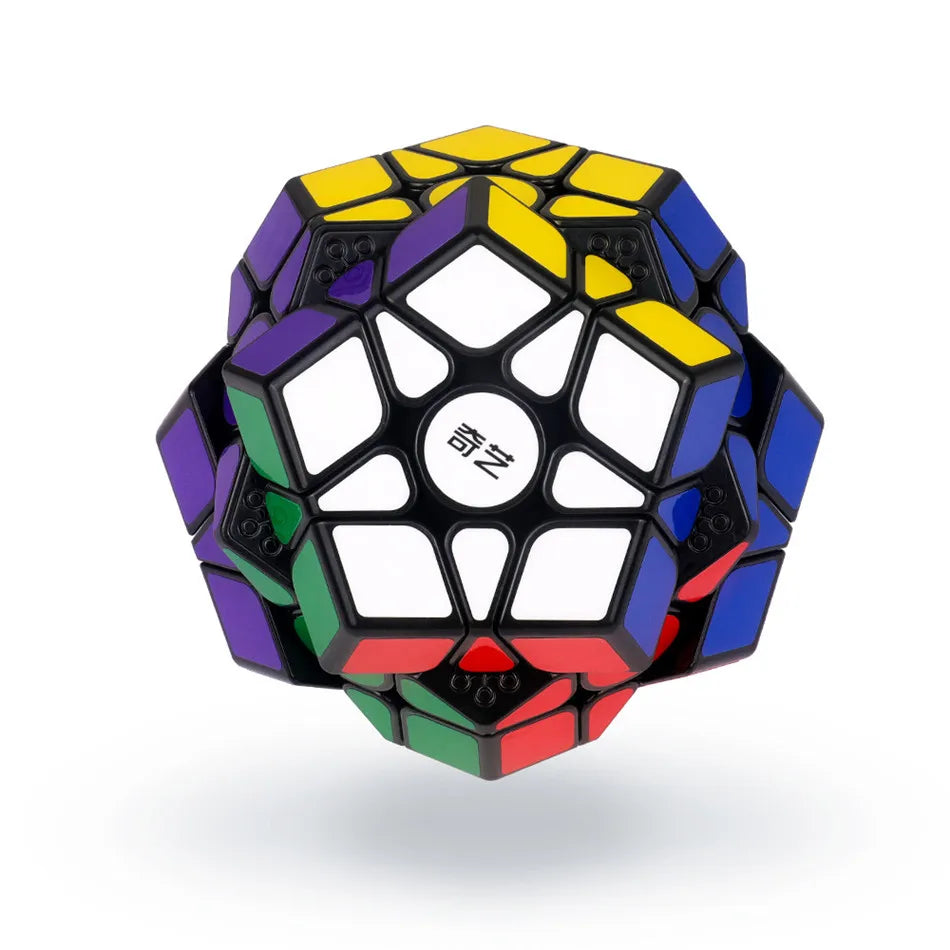 Cubo mágico Qiyi 2x2 3x3 4x4 5x5 6x6 pegatinas negras rompecabezas educativo Cubo mágico juguetes para niños regalo juguete Cubo mágico