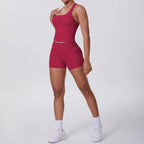 Conjunto Deportivo Mujer 2 Piezas | Sujetador Y Mallas Cintura Alta | Gym Yoga