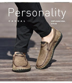 Mocasines Lujo Hombre ∣ Cuero Suave ∣ Zapatos Cómodos para Conducir
