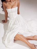 Vestido Largo Elegante Floral | Tirantes Finos | 2025