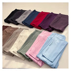 VEQKING Leggings Deportivos de Cintura Alta para Mujer, Efecto Segunda Piel, Secado Rápido, para Gimnasio, Correr, Elásticos, Sólidos, Trajes de Entrenamiento