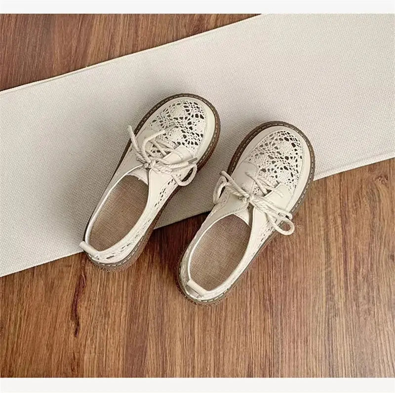 Zapatillas de Malla Transpirable | Estampado Blanco | Suela Suave Antideslizante | Tejido Cómodo