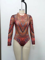 Rashguard de Playa Estampado | Protección UV | Mujer | Vacaciones