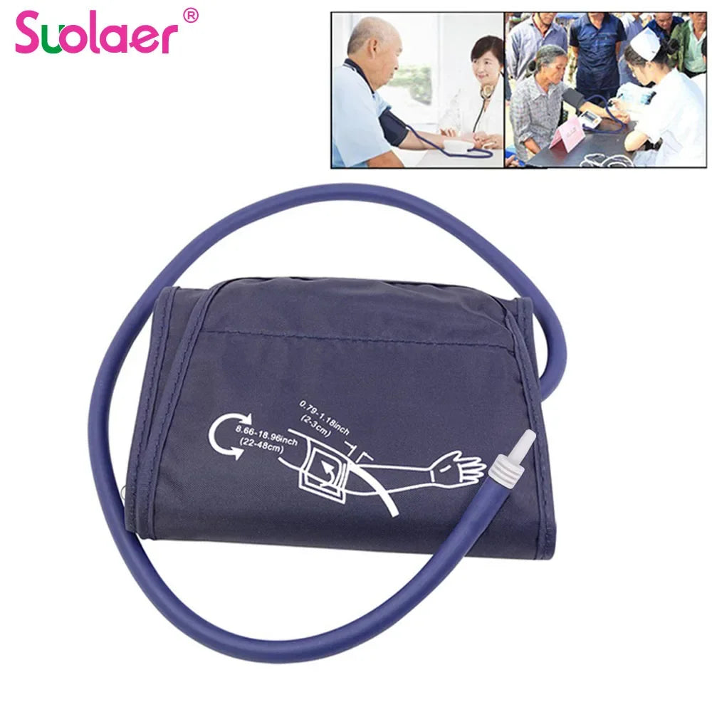 Manguito De Presión Arterial Adulto | Nailon Oxford Un Solo Tubo | Accesorios Monitores Salud