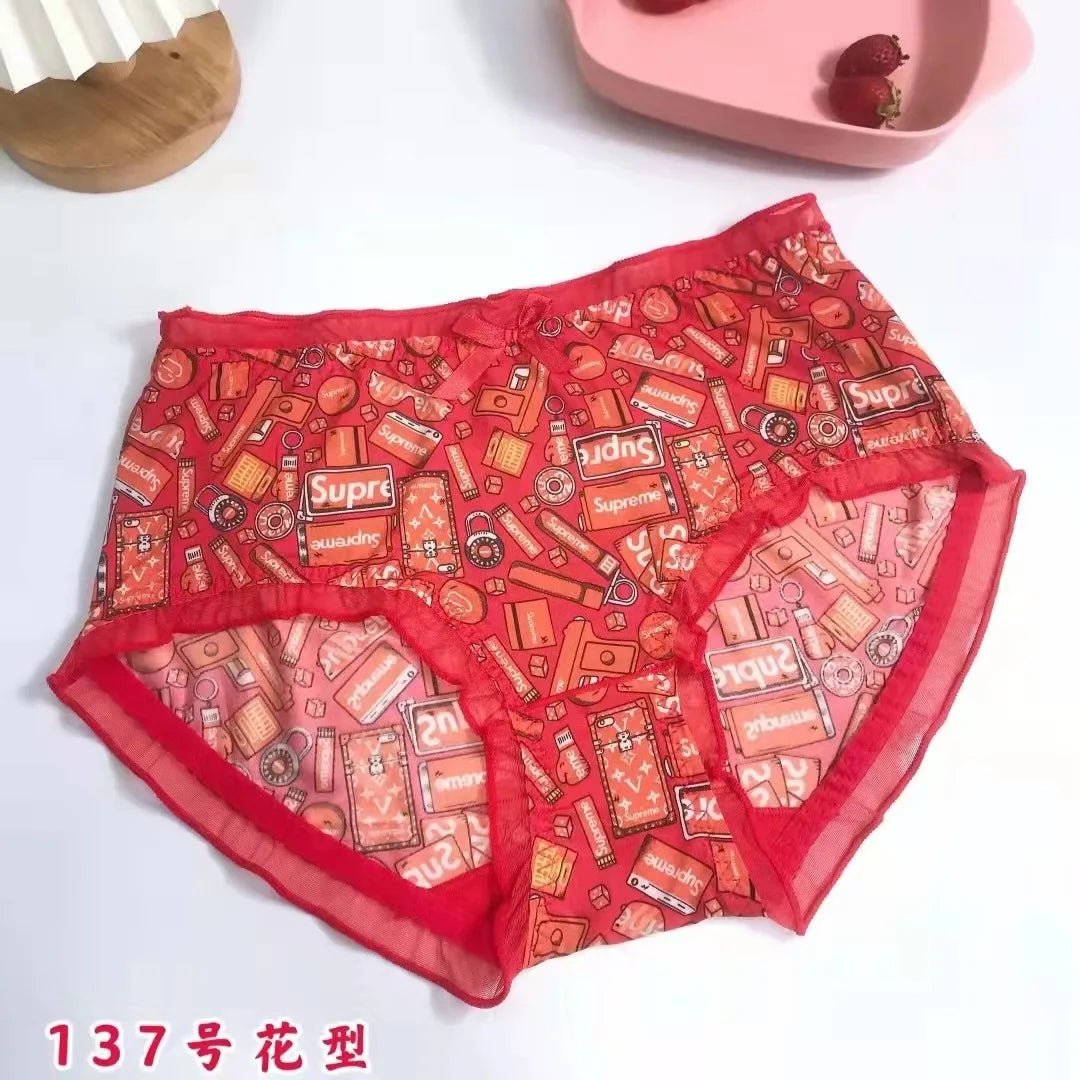 Bragas con Volantes y Lazo Floral | Talla Grande