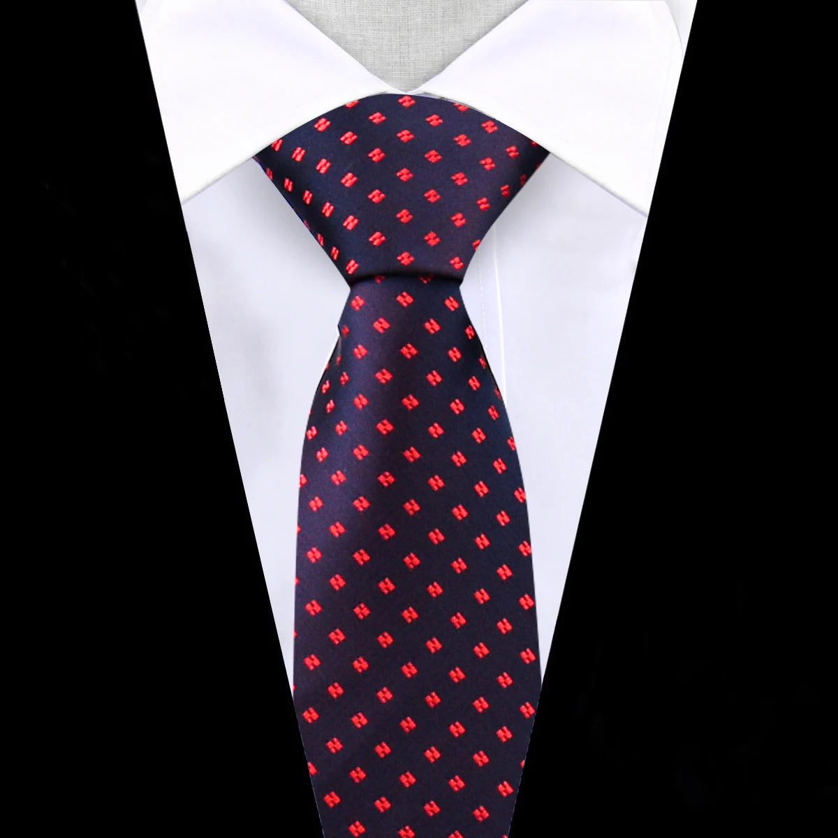 Corbata Jacquard De Poliéster Negocios Boda Accesorio De Moda