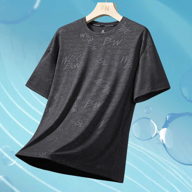 Camiseta Ticotrendy Hombre Manga Corta Cuello Redondo Casual | Transpirable Ligera