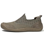 Zapatillas de Malla Transpirables para Hombre | Sin Cordones | Ligeras | Senderismo y Camping