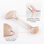 Rodillo y Gua Sha de Resina Natural para Masaje Facial y Corporal