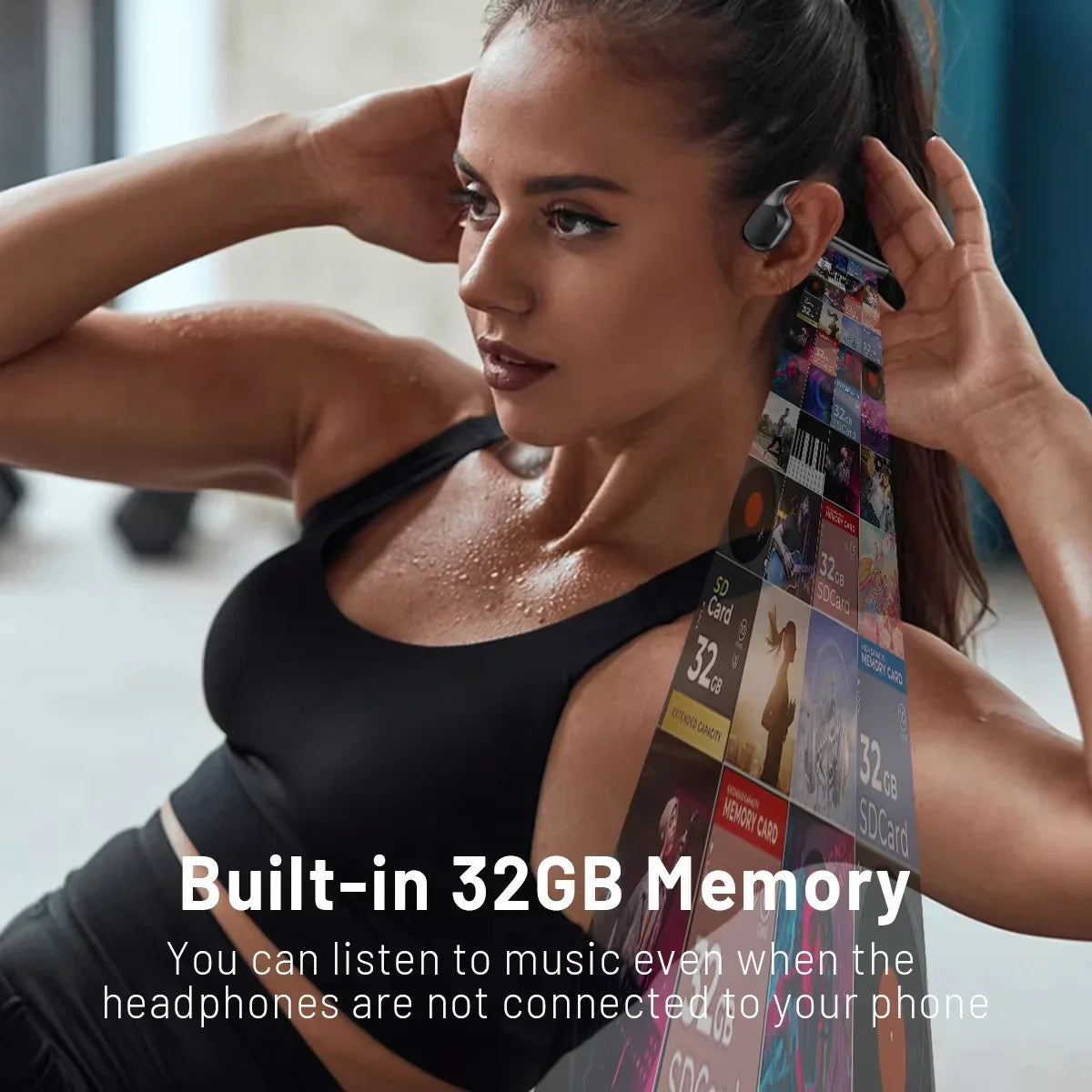 Auriculares Inalámbricos Sony | Conducción Ósea | 32GB | A Prueba de Agua