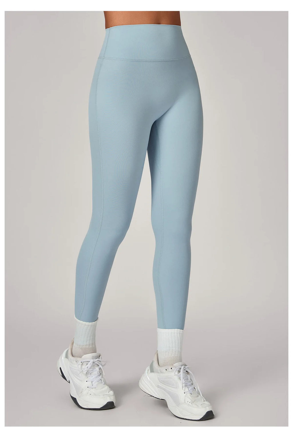 VEQKING Pantalones de Yoga de Cintura Alta para Mujer, Leggings Deportivos con Efecto Scrunch Oculto, de Secado Rápido, Mallas de Gimnasio Suaves para Entrenamiento y Running