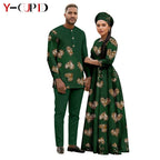 Vestido Tutú Estampado Africano Pareja | Ideal Boda | Tallas S-6XL | Tico Trendy