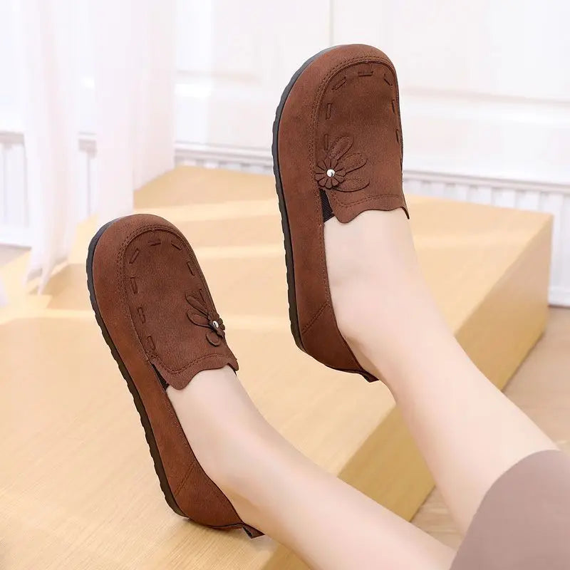 Mocasines sin Cordones | Felpa Sintética | Suela Blanda Antideslizante | Primavera 2025