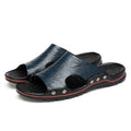 Zapatilla Para Hombre | Estilo Urbano | Verano | Material De Cuero Genuino | Ticotrendy