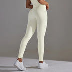 Leggings Sin Costuras Mujer | Yoga Gimnasio | Cintura Alta Ajuste Push Up