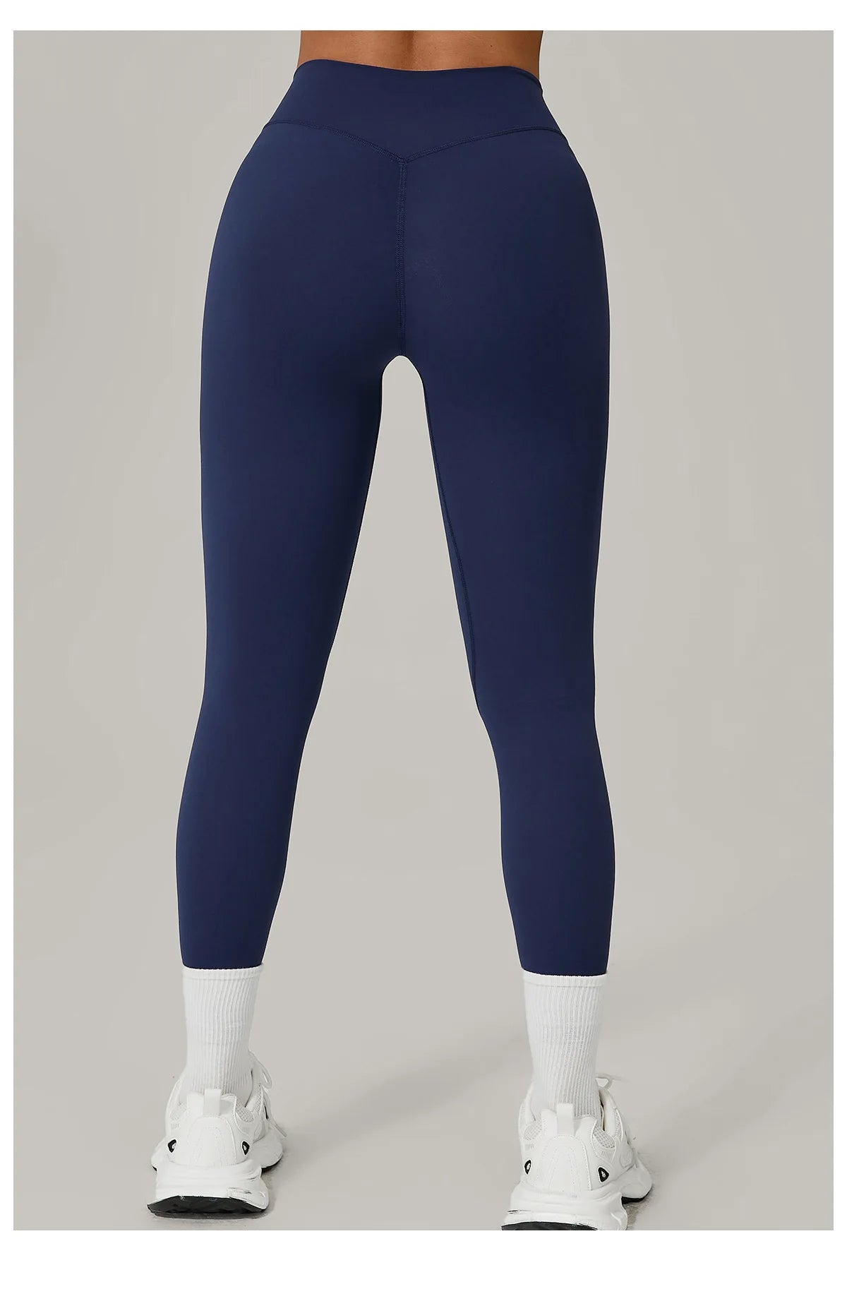 Pantalones de Yoga VEQKING con Pliegues Invisibles para Mujer, Leggings Deportivos de Cintura Alta, Levanta Glúteos, Secado Rápido, Ropa Deportiva para Gimnasio