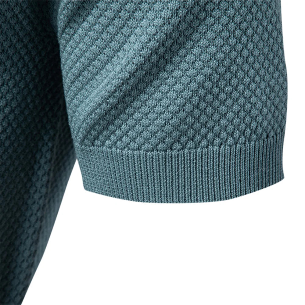 Polo Transpirable Elástico Hombre | Manga Corta Ligero Verano | Tallas S-XXL | Tico Trendy