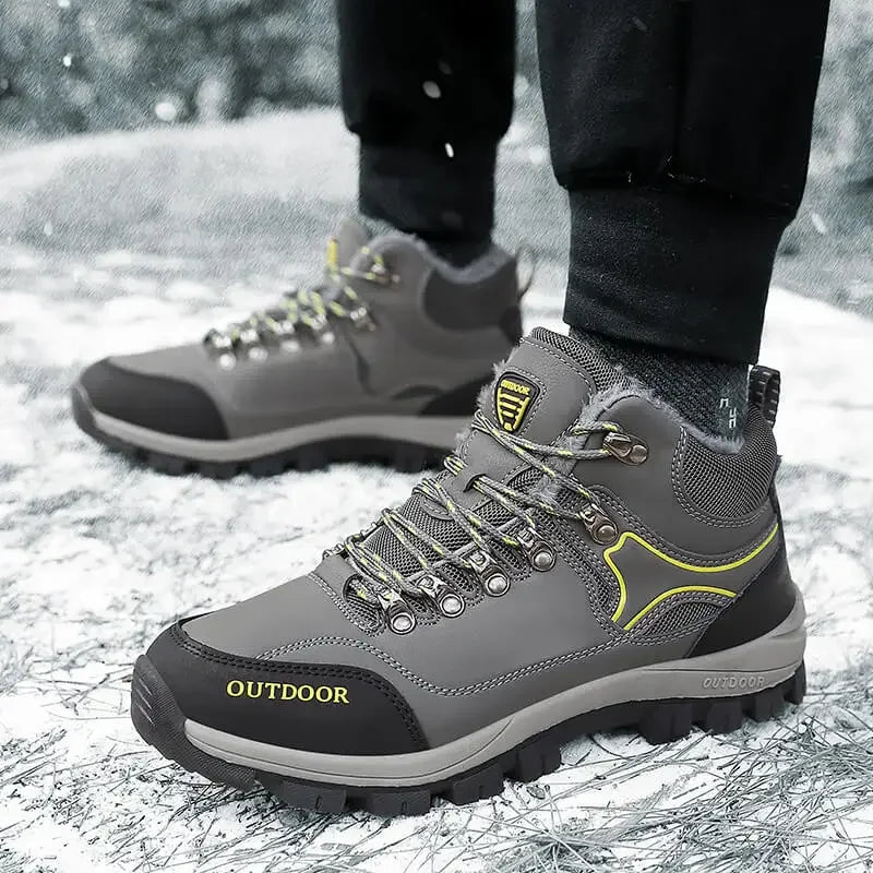 Botas Altas de Invierno para Hombre | Exterior Antideslizante | Interior de Felpa | Ticotrendy