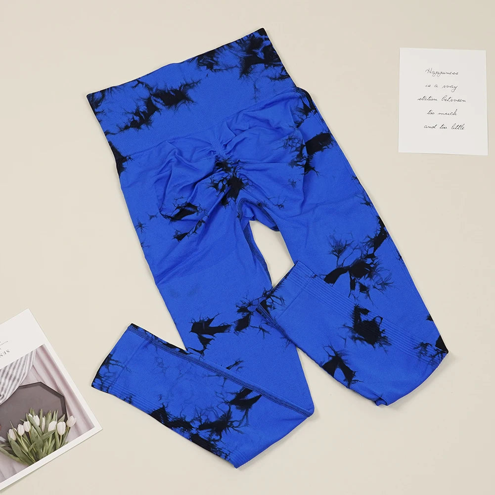 Pantalones Yoga Sin Costuras para Mujer | Cintura Alta Elástica | Secado Rápido Ajustado | Tico Trendy