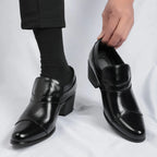 Zapatos Hombre Charol Negros Clásicos Punta Puntiaguda Formales | Fiesta