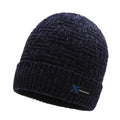 Gorro Tejido Lana Chenilla Terciopelo Grueso Térmico | Invierno Ajustable Unisex