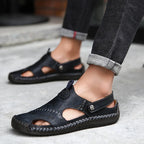 Sandalias Romanas Hombre Ticotrendy Cuero Artificial Transpirables Playa Aire Libre | Clásicos