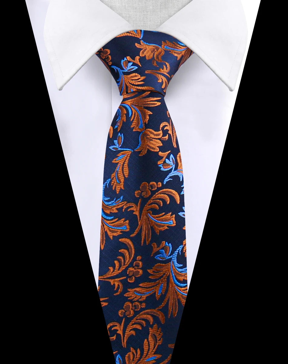 Corbata Jacquard Poliéster De Lujo Para Hombres Estilo Tico