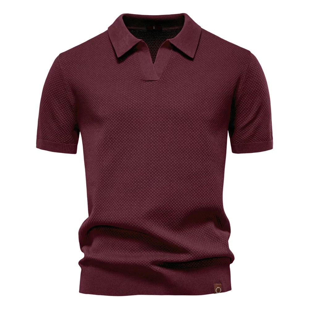 Polo Transpirable Elástico Hombre | Manga Corta Ligero Verano | Tallas S-XXL | Tico Trendy