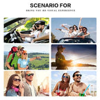 Gafas de Sol Polarizadas CATERSIDE | Cuadradas Minimalistas | Unisex