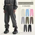 Jogger Polar 355GSM Lavado | Unisex Suelto Retro | Pantalón Chándal Cálido | Invierno 2025 | Ticotrendy