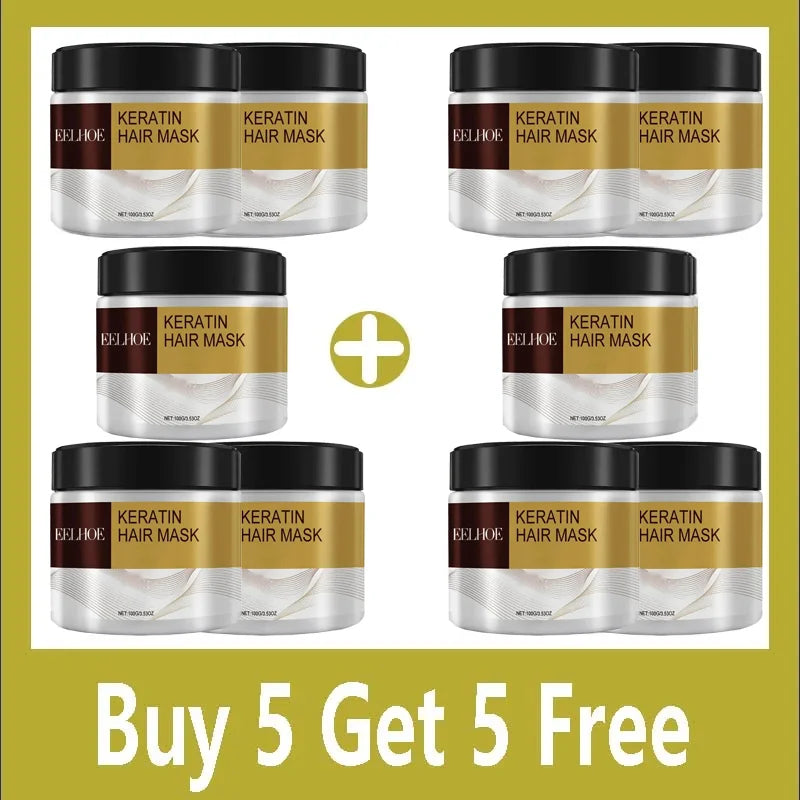 Membrana para el cabello, reparación Natural, mascarilla para el cabello, previene la sequedad, reparación de extremos divididos, daño, enredos de Frizz, productos para el cuidado del cabello suave y liso