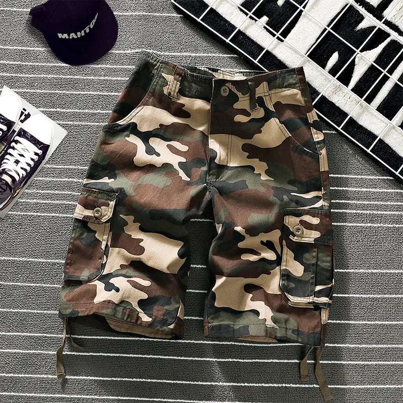 Pantalones Cortos Camuflaje Tácticos | Verano y Exteriores | Calidad Algodón | Ticotrendy