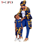 Chaqueta Dashiki Mujer y Conjunto Niño | Madre e Hijo | Tico Trendy