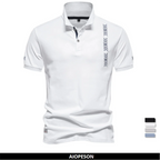 Polo Bordado Manga Corta Hombre | Algodón Verano | Tallas S-XXL | Tico Trendy