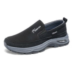 Mocasines Lona Hombre 2025 ∣ Sin Cordones ∣ Suela Gruesa Ligera