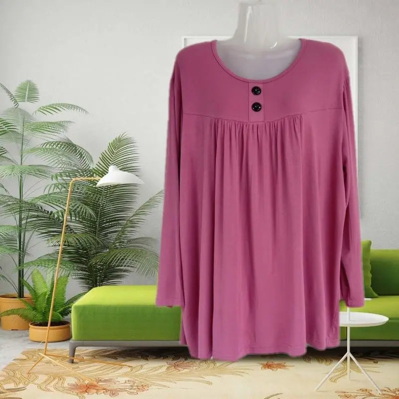 Top Vintage | Talla Grande | Encaje y Manga Larga | Tico Trendy